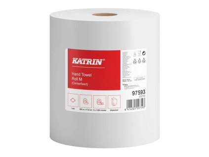 97593 katrin centrefeed roll medium 300 metre 1 ply official product image