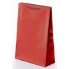 Papierová taška 170x70x250mm - Laminovaná (Barva Červená)