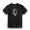 BLACK T SHIRT FRONT SKELETON HAND