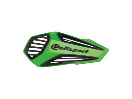 Chrániče páček MX AIR - s montáží (POLISPORT) zelená
