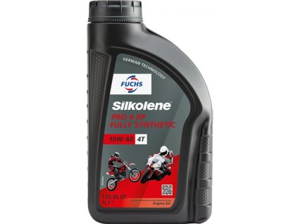 Motorový olej PRO 4 10W-60 XP - 1 litr (SILKOLENE)