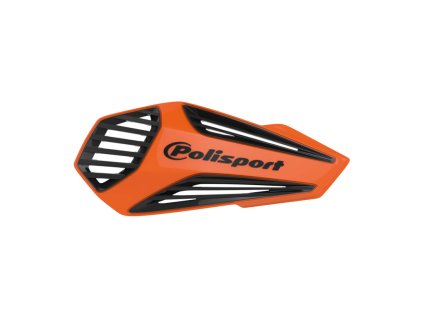Chrániče páček MX AIR - s montáží (POLISPORT) oranžová/černá