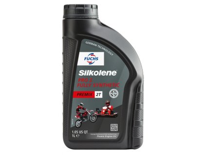 Motorový olej PRO 2T - 1 litr (SILKOLENE) plně syntetický