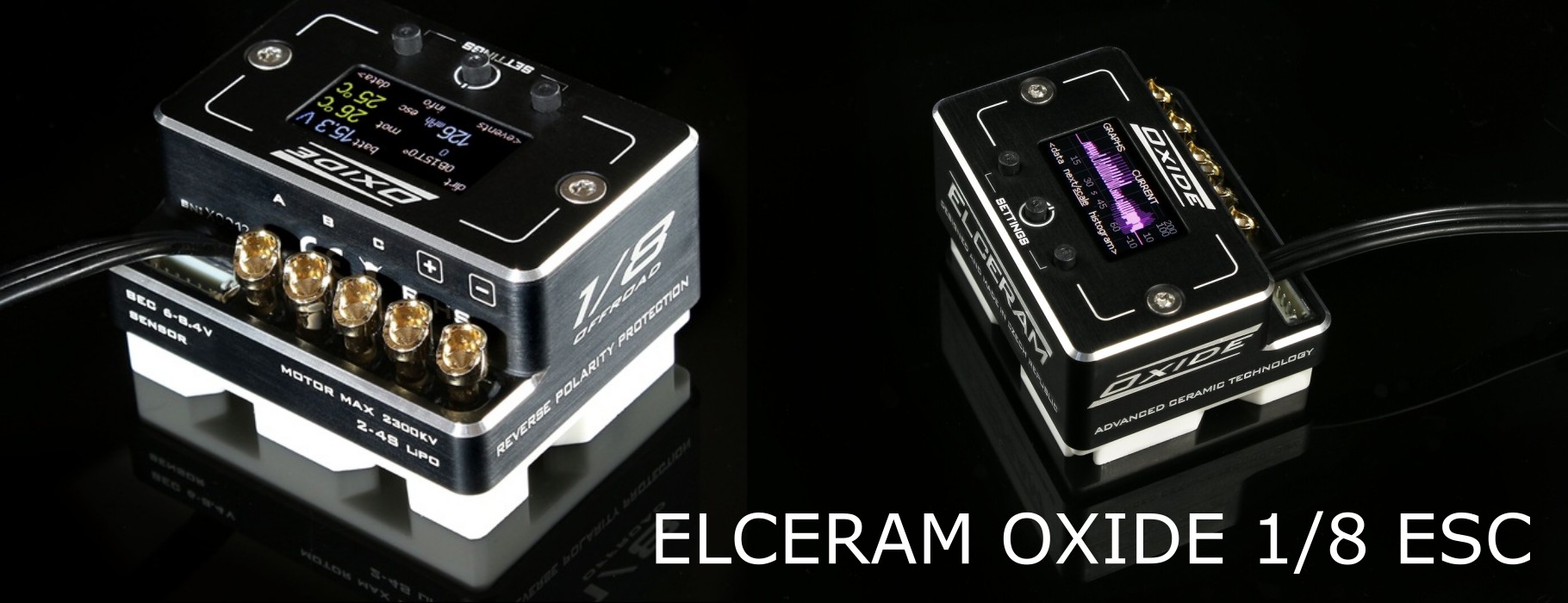 REVOLUČNÍ NOVINKA - ELCERAM OXIDE 1/8 ESC