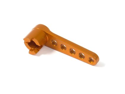 alu brake post arm swiss 7075 t6 orange