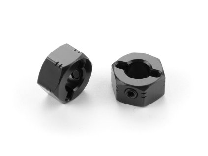 alu wheel hub 12mm offset 0 75mm black 2 1