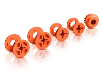 low friction composite belt pulley set graphite