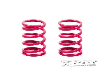 XRAY SPRING-SET C=4.5 - MEDIUM-MEDIUM-HARD - REAR  (2)