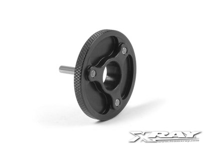 flywheel reverse flat alu 7075 t6 hardcoated 30mm