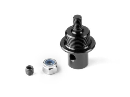 rx8e alu pinion gear adapter swiss 7075 t6