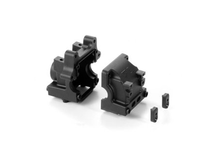 XB8 DIFF BULKHEAD BLOCK SET FRONT/REAR