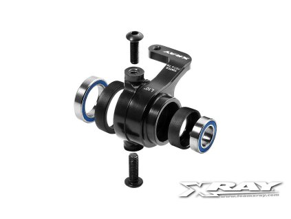 ALU STEERING BLOCK RIGHT - 10° KINGPIN - SET