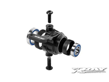 ALU STEERING BLOCK LEFT - 10° KINGPIN - SET