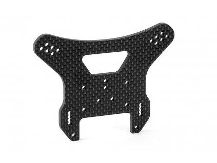 XB808 GRAPHITE REAR SHOCK TOWER - CNC MACHINED 3.5MM