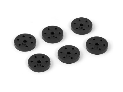XB808 COMPOSITE SHOCK 6-HOLE PISTON SET (1.3; 1.4; 1.5MM)