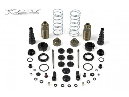 XB808 FRONT SHOCK ABSORBERS + BOOTS COMPLETE SET (2) --- Replaced with #358104