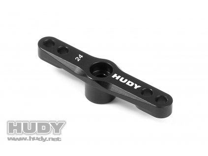 alu throttle servo horn hitec 2 hole 24t