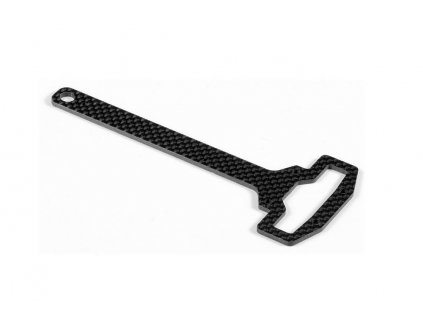 GRAPHITE FRONT UPPER DECK 2.0MM - 2WD