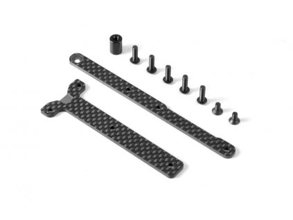 GRAPHITE CHASSIS BRACE UPPER DECK - SADDLE PACK (2)