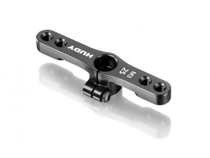 alu clamp throttle servo horn futaba savox 2 hole m3 25t