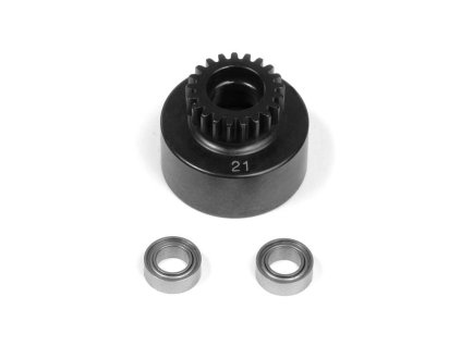 CLUTCH BELL 21T WITH BEARINGS