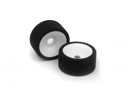 REAR FOAM TIRE MOUNTED WITH HEX HUB (40DEG) - MEDIUM