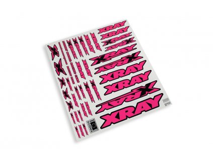XRAY STICKER FOR BODY - NEON RED
