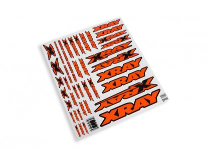 XRAY STICKER FOR BODY - NEON ORANGE