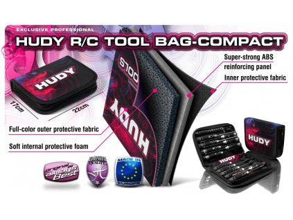 HUDY RC TOOLS BAG - COMPACT - EXCLUSIVE EDITION - CUSTOM NAME