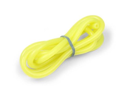 silicone tubing 1m 2 4 x 5 5mm fluorescent yellow