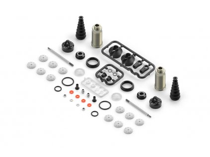 xb8 front shock absorbers zero rebound complete set 2