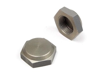 wheel nut with cover hard coated 2