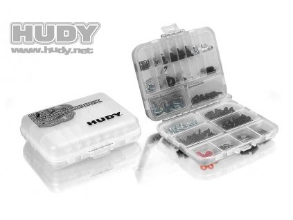 hudy hardware box double sided compact