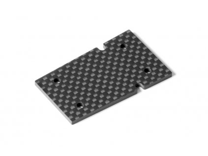 xb4 20 graphite rear chassis plate 2mm narrow