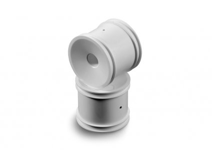 stadium truck wheel aerodisk with 12mm hex white 2