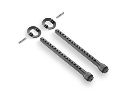 hard composite horizontal rear body mount post set