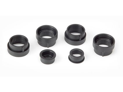 ECCENTRIC COMPOSITE HUB FOR BULKHEAD + COVERS (SET 4+2)
