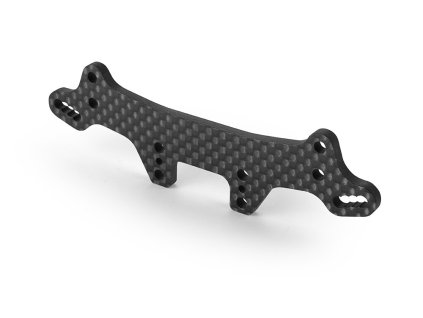 t4f shock tower front 3 0mm graphite