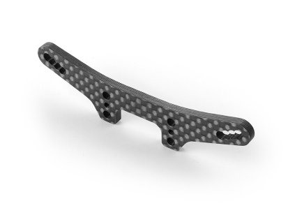 t4 19 slp shock tower front 3 0mm graphite