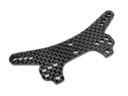 SHOCK TOWER FRONT FOR FOAM TIRES - GRAPHITE