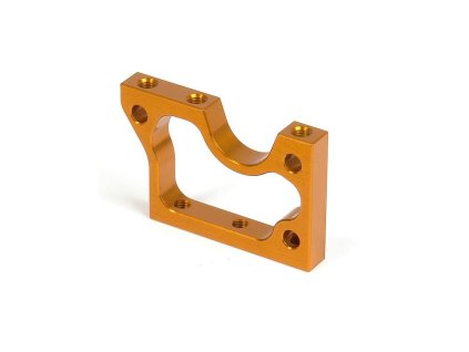 T2'009 RIGHT ALU LAYSHAFT BULKHEAD - ORANGE