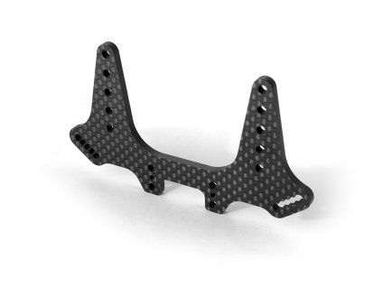 t4f shock tower rear 3 0mm graphite