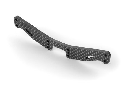 t4 19 slp shock tower rear 3 0mm graphite