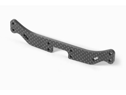 ulp shock tower rear 3 0mm graphite