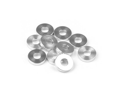 ALU SHIM FOR LOWER SUSP. HOLDER 3x7.5x1.5 (10)