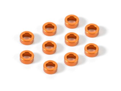alu shim 3x5x2 0mm orange 10