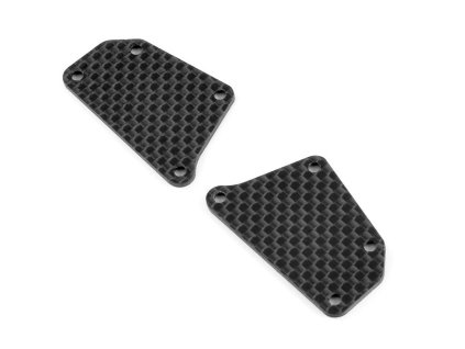 GRAPHITE REAR LOWER ARM PLATE 1.6MM (L+R)