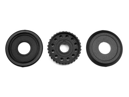 DIFF PULLEY 32T WITH LABYRINTH DUST COVERS