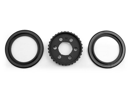 TIMING BELT PULLEY 32T FOR FRONT ONE-WAY DIFF.