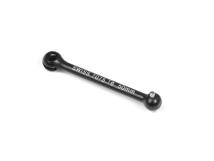 alu drive shaft swiss 7075 t6 hard coated 50mm